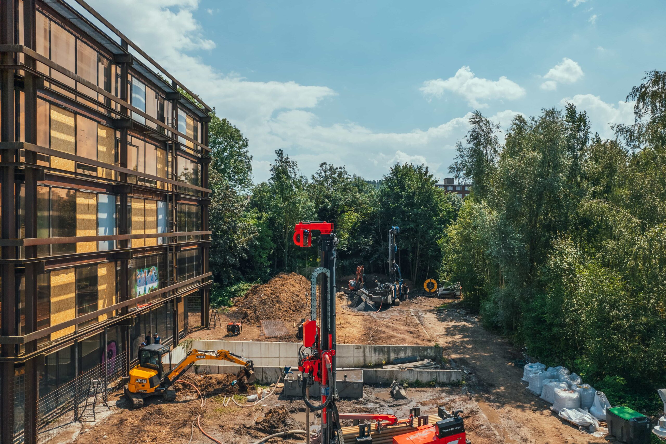 Chantier de Forage géothermique Chantier de Forage géothermique