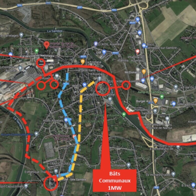Faisabilité – Réseau de chaleur de Sambreville